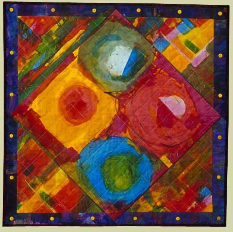 Image of quilt titled "Fortune Teller," by Marie Jensen