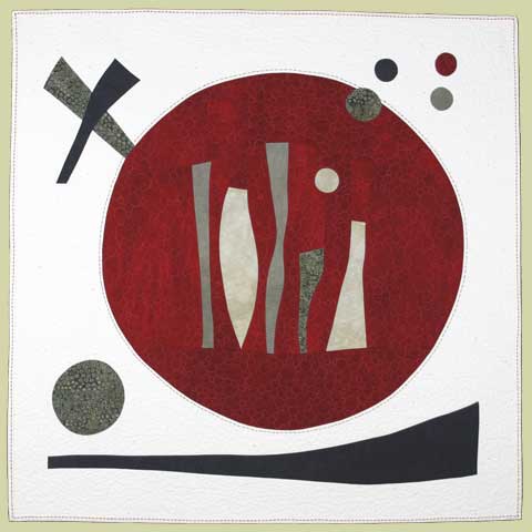 Image of quilt titled "Sushi," by Bonny Brewer, juror