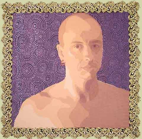 Image of quilt titled "Otto (Bill)" by Margot Lovinger