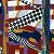Thumbnail image of quilt titled “Brainwaves," by Bonnie Bucknam