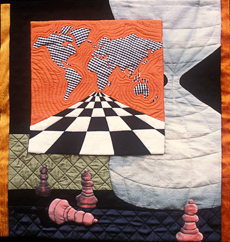 image of quilt titled "Forever Connected" by Mary Berdan © 2006