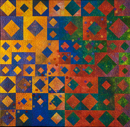 image of quilt titled "Counterpoint" by Bonny Brewer © 2006