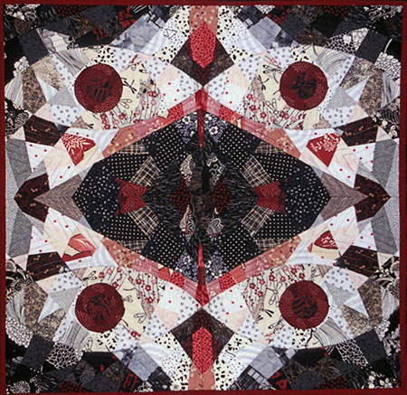 image of quilt titled "Seeing Red II" by Katy Gollahon © 2006
