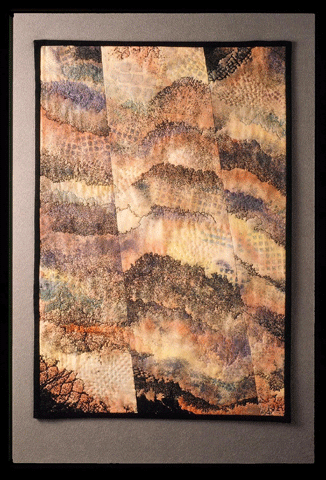 image of quilt titled "Ebb and Flow" by Deborah Gregory © 2006