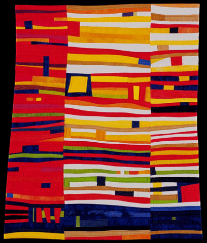 image of quilt titled "For Fred" by Jo Van Patten © 2007
