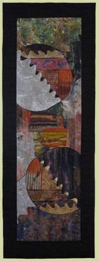 Image of quilt titled “It Started With Tiles” by Donna DeShazo 