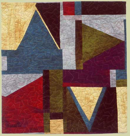 Image of quilt titled "Structure" by Louise Harris