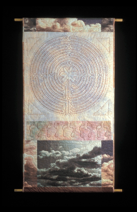 image of quilt titled "Step By Step" by Dorothy Ives
