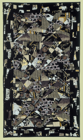 image of quilt titled "Night Music" by Pat Hedwall © 2007
