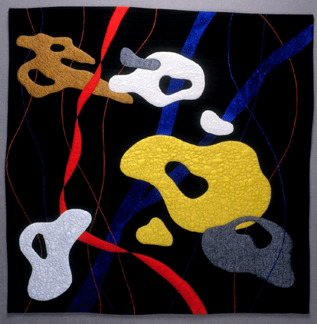 image of quilt titled "Precious Metal" by Lisa Jenni © 2007