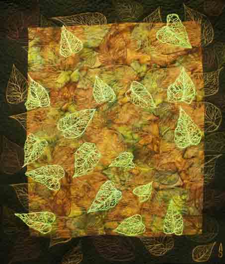 Image of "Renewal" quilt by Andi Shannon