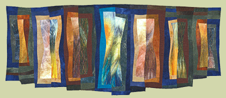 image of quilt titled "Opus VII" by Pat Hedwall