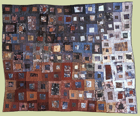 image of quilt titled "Moonrocks" by Janet Kurjan © 2006