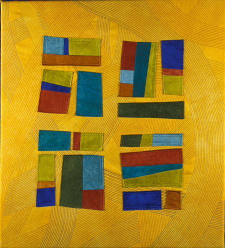 image of quilt titled "Depth Charge" by Barbara Nepom © 2006