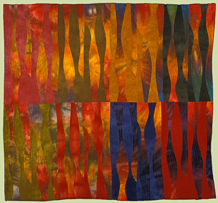 image of quilt titled "2701 Candles" by Janet Steadman © 2006
