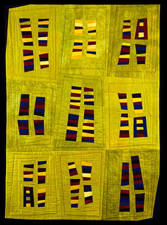 image of quilt titled "Signals" by Barbara Nepom © 2005