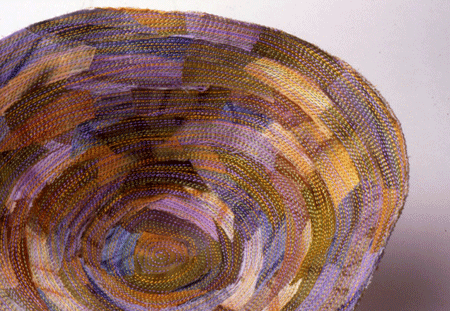 image of 3 dimensional quilt titled "Reveal VI" by Deborah Gregory © 2006