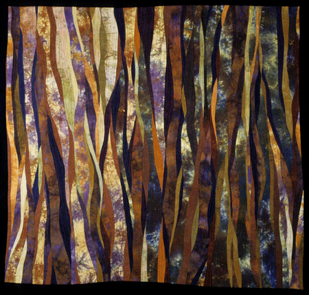 image of quilt titled "Woodlands I" by Janet Kurjan © 2006
