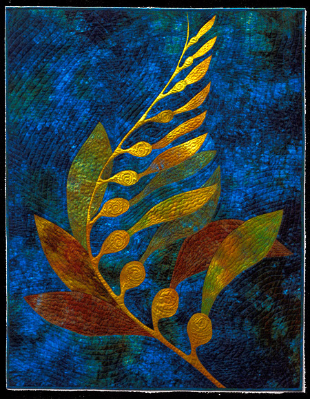 image of quilt titled "Kelp I" by Cory Volkert © 2005