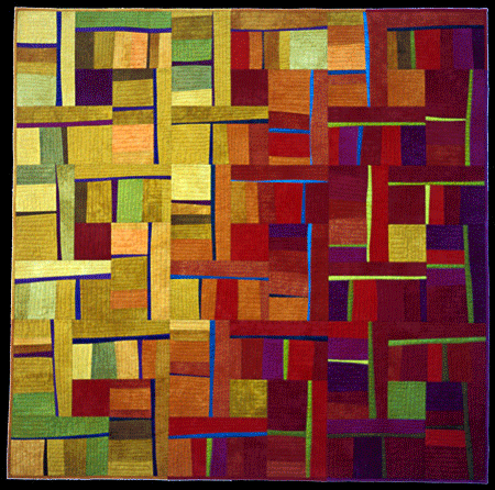 image of quilt titled "Caliente" by Cory Volkert © 2005
