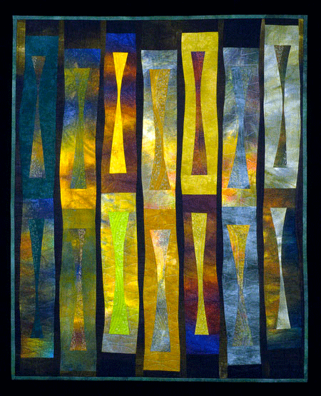 image of quilt titled "Into The Woods" by Janet Steadman © 2005
