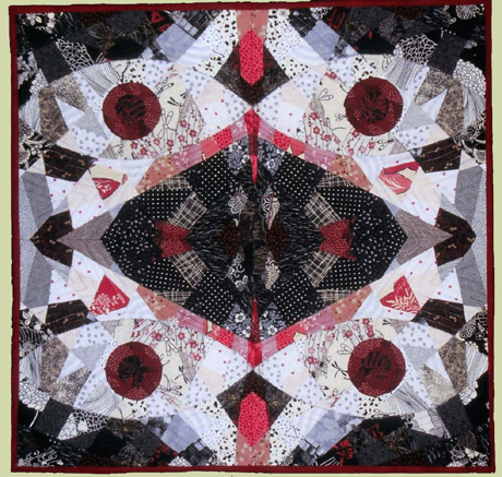 image of quilt titled "Seeing Red II" by Katy Gollahon © 2007