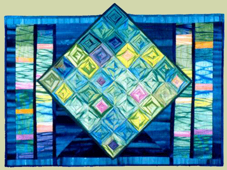 Image of quilt titled "Spring Scenery" by Deborah Gregory