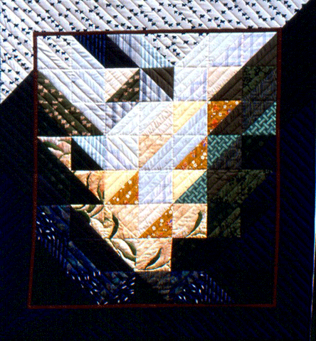 Image of quilt titled "Sun Rays" by Cory Volkert