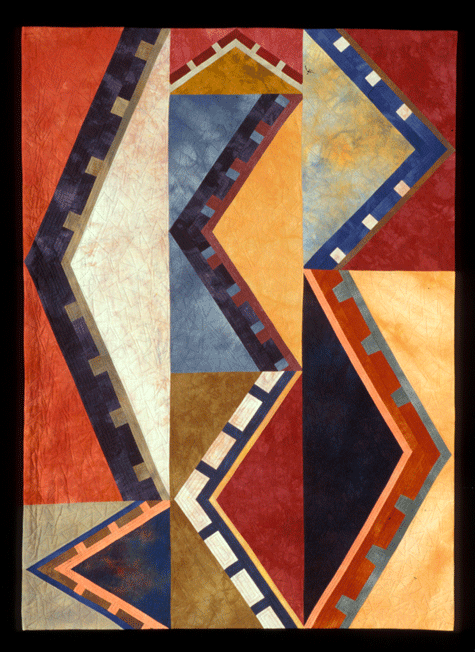 image of quilt titled "Return to Go" by Janet Steadman