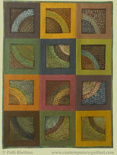 Image of "Winding Road" quilt by Patti Bleifuss.