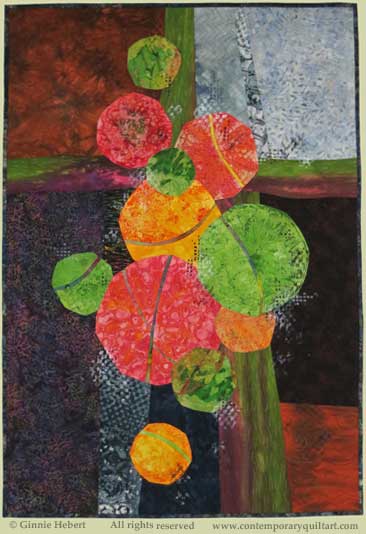 Image of "Heirlooms" quilt by Ginnie Hebert