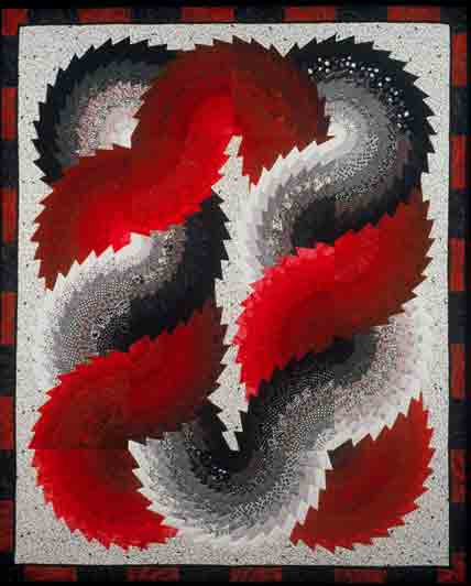 Image of "Fantastic" quilt by Helen Remick