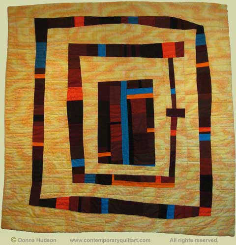 Image of “Casa Alegre” quilt by Donna Hudson
