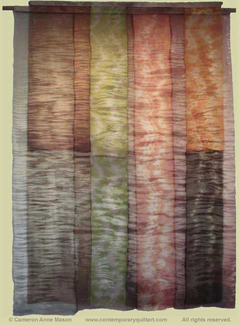 Image of “Osmosis” art cloth by Cameron Anne Mason