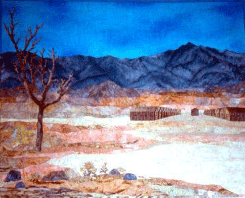 Sandy Bosley - Manzanar - Winds Blow through Vast Sky